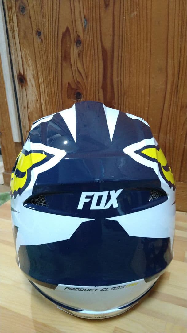 FOX V1 オフロードヘルメット SWANSゴーグルセット