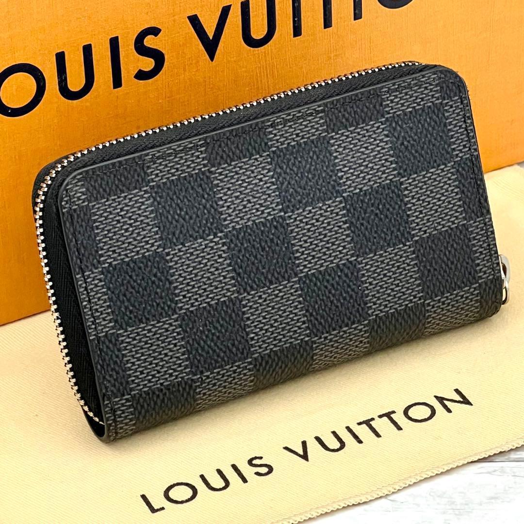 ★極上美品★ルイヴィトン　ケース　ダミエグラフィット　ジッピーパース