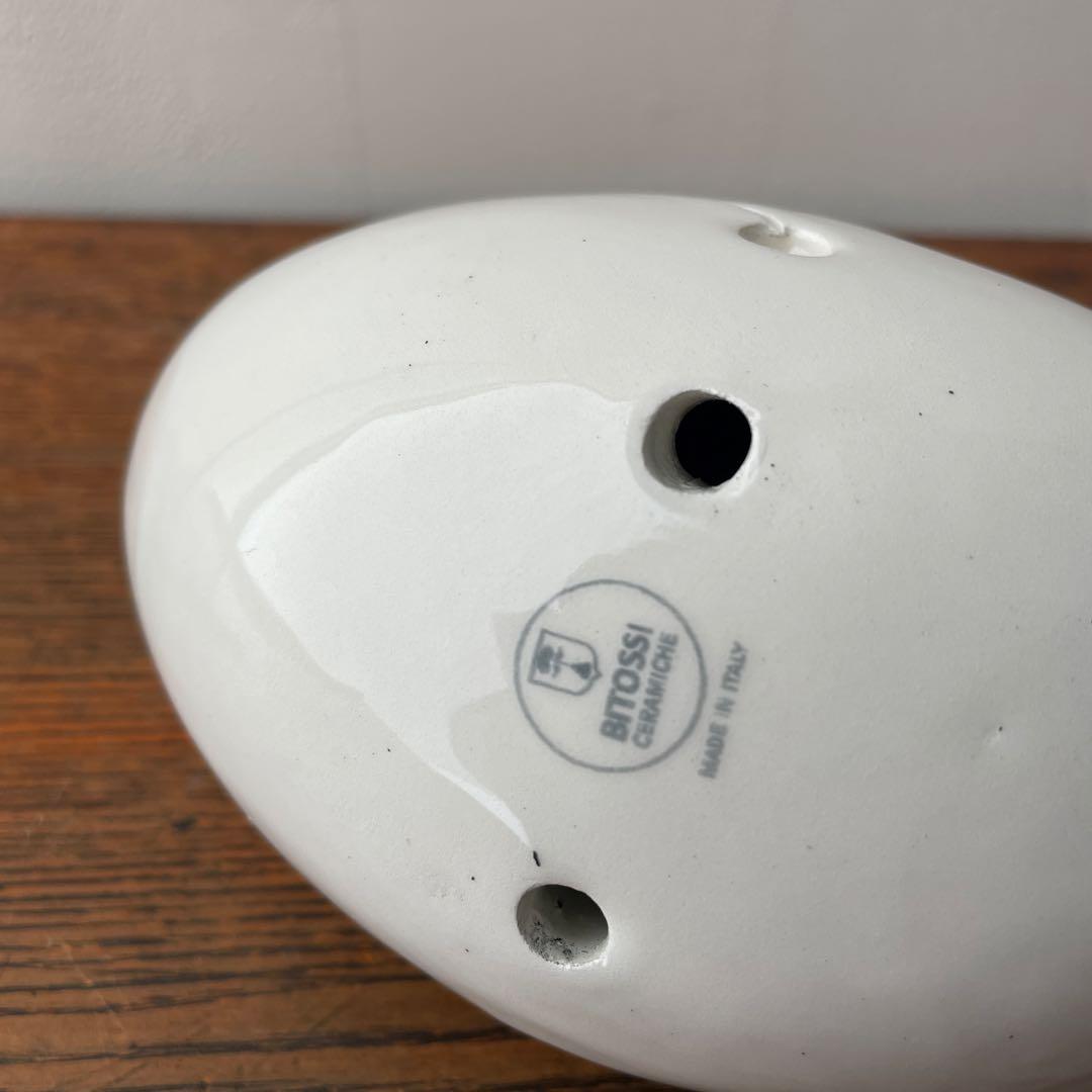 BITOSSI ビトッシ　イタリア製　バードオブジェ　白　ホワイト　シンプル