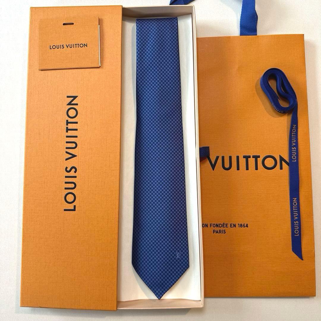 専用です。　　ルイ ヴィトン ネクタイ・マイクロダミエ 新品 未使用