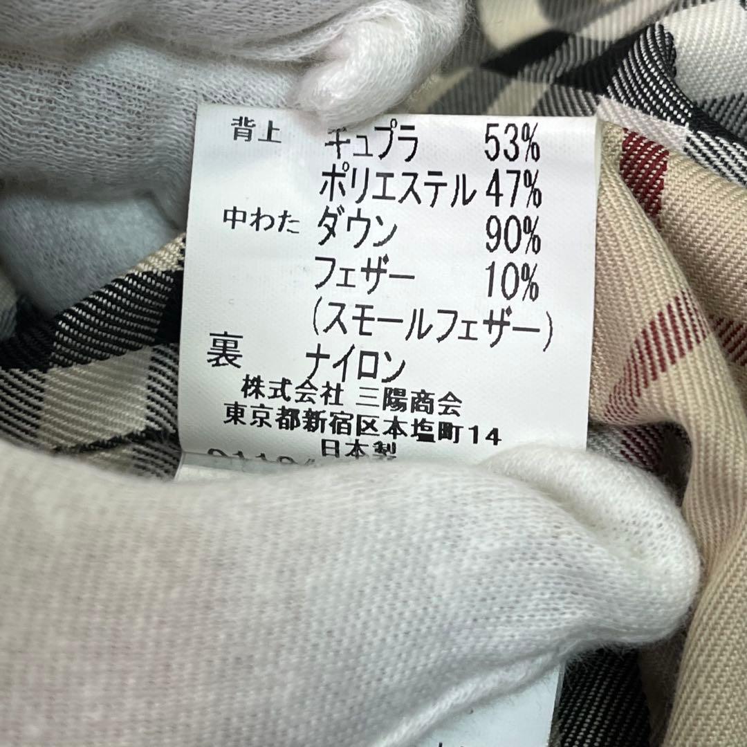 BURBERRY✨フード付きステンカラーコート ライナーダウン付　ブラック　L