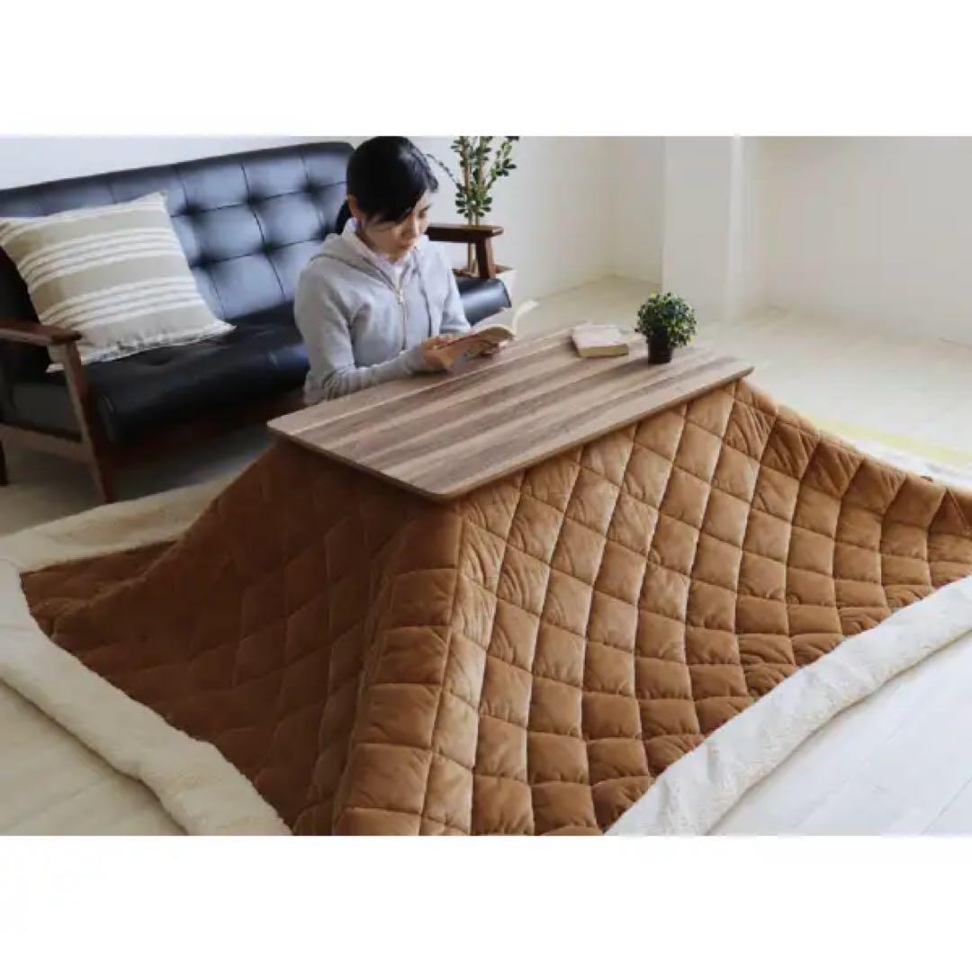 新品 高さ2WAY 継ぎ脚 コタツ 訳あり こたつテーブル 82-618 暖卓