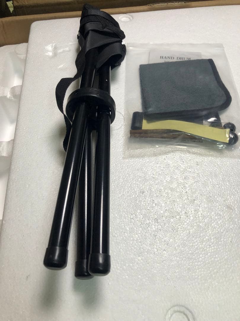 ハンドパン　432Hz 10音　美しいブルーの渦模様入荷しました　Dマイナー