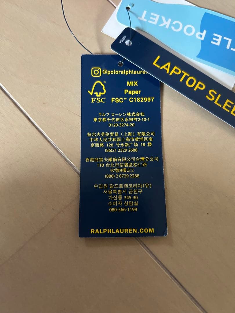 ラルフローレン　ポロベア　リュック　新品