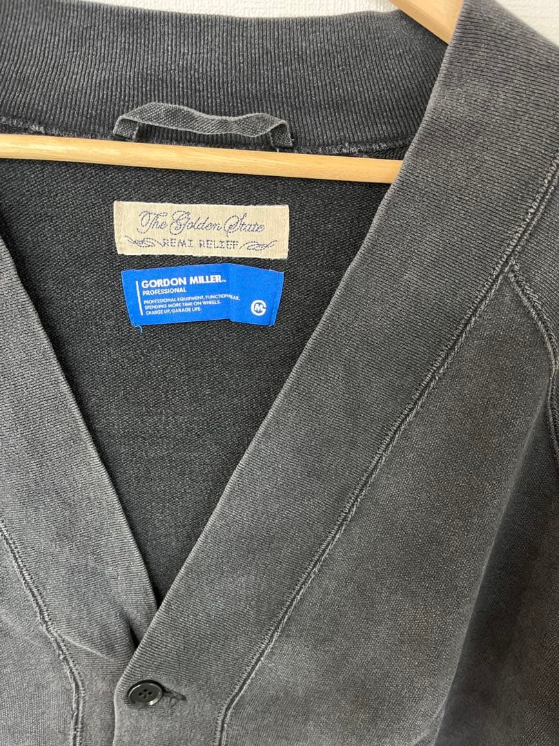 REMI RELIEF別注 GORDON MILLER(ラグラン カーディガン)