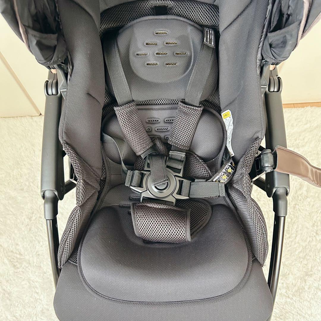 美品✨ combi スゴカル minimo plus ベビーカー AN グレー