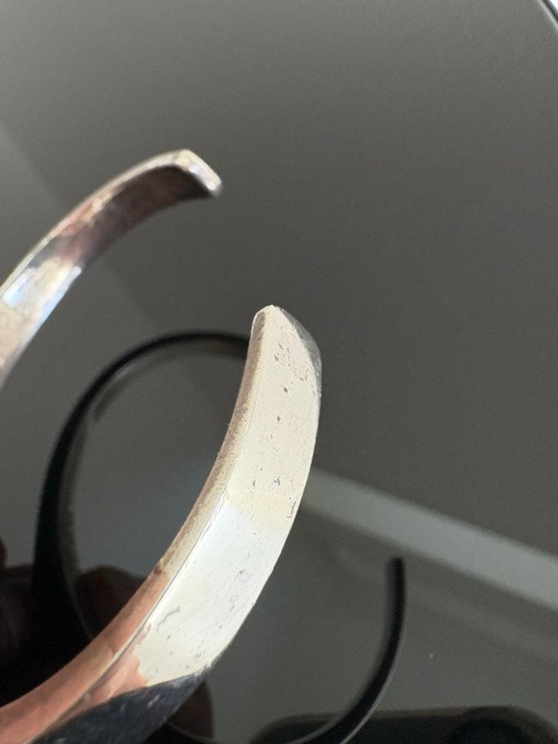 バックラッシュ　バングル　シルバー　イサムカタヤマ