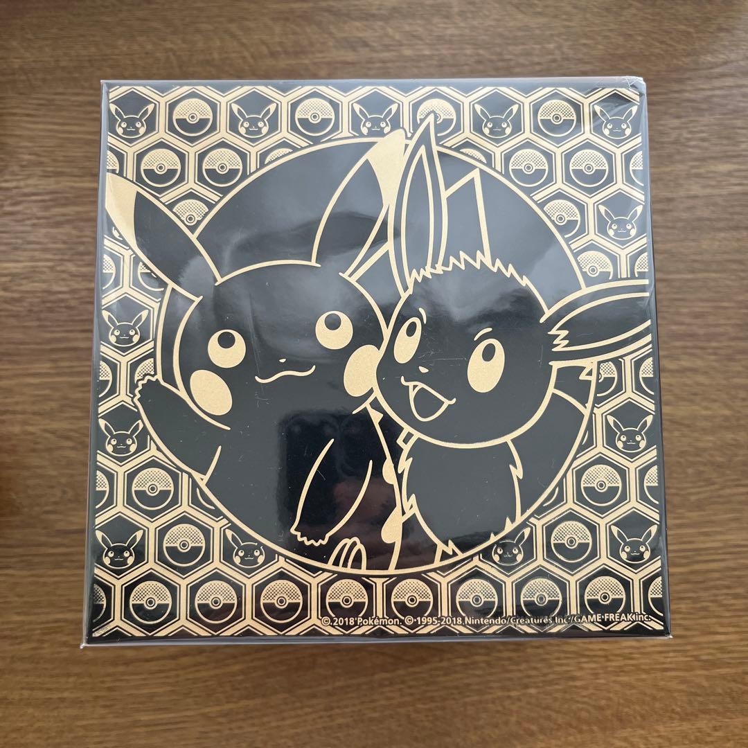 ポケモン重箱二段　ピカチュウとイーブイ