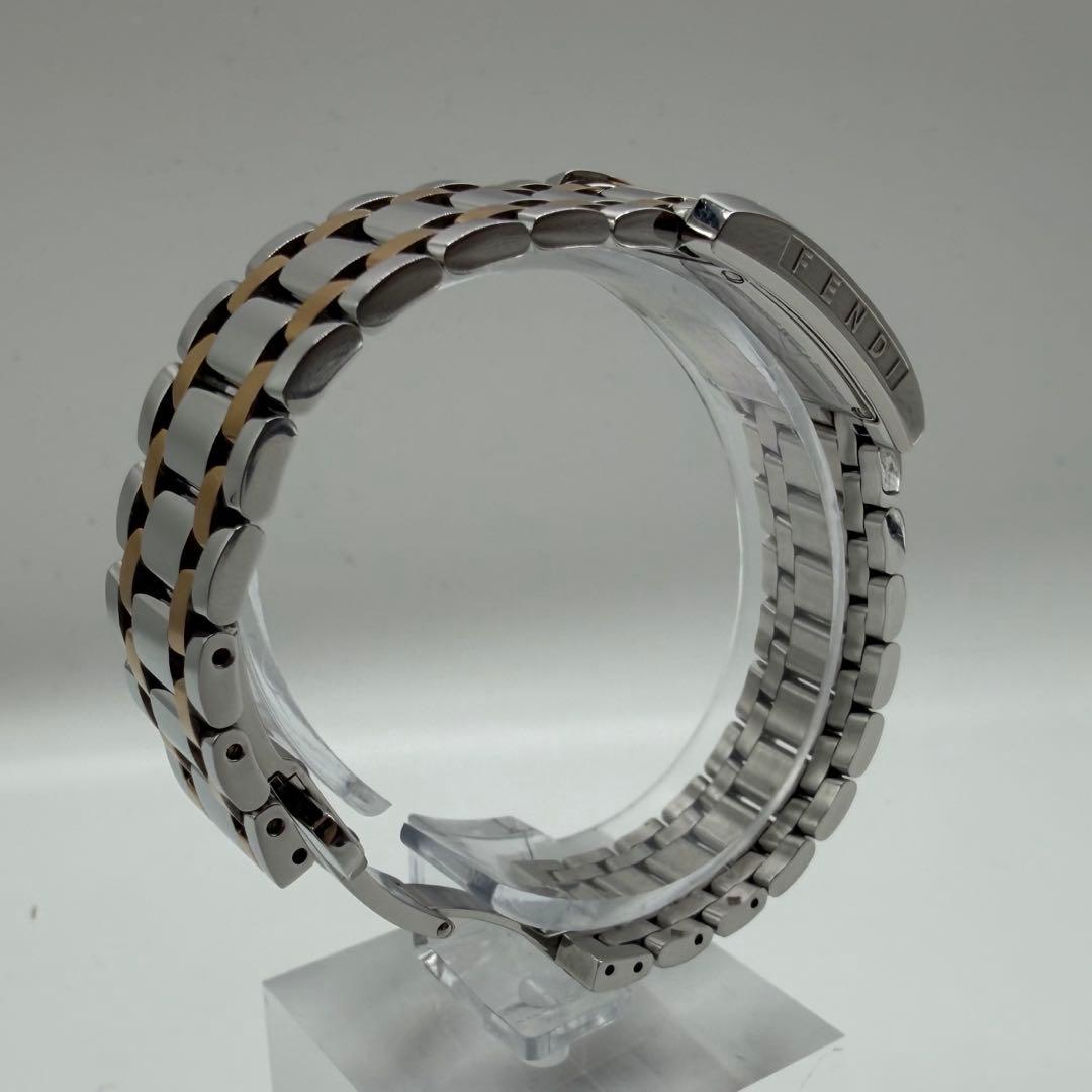 【稼働】フェンディ 腕時計 7000L シェル文字盤 クラシコ ローマン コンビ