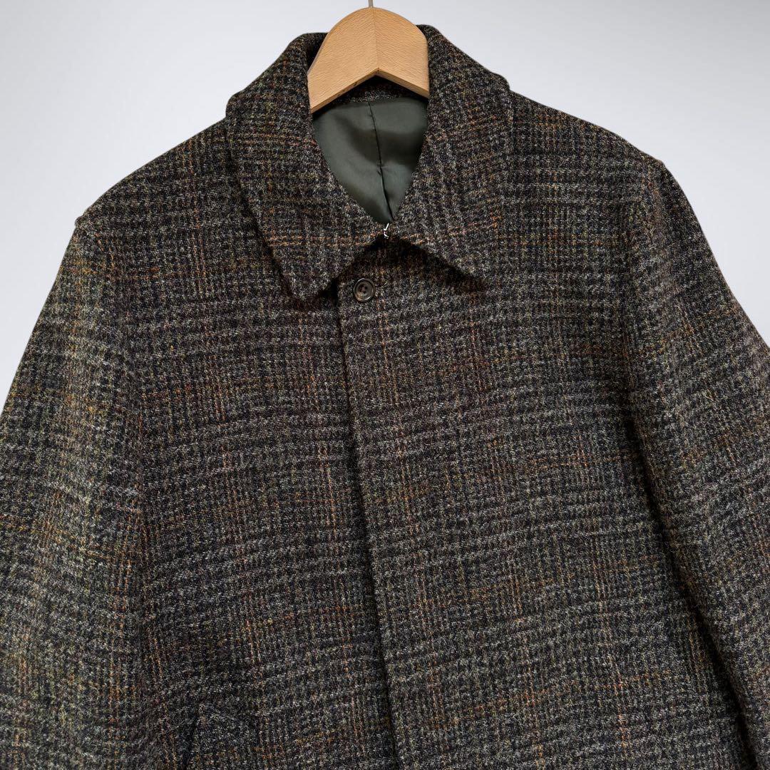 【美品】MOJITO アルズコート ハリスツイード コート M モヒート 日本製