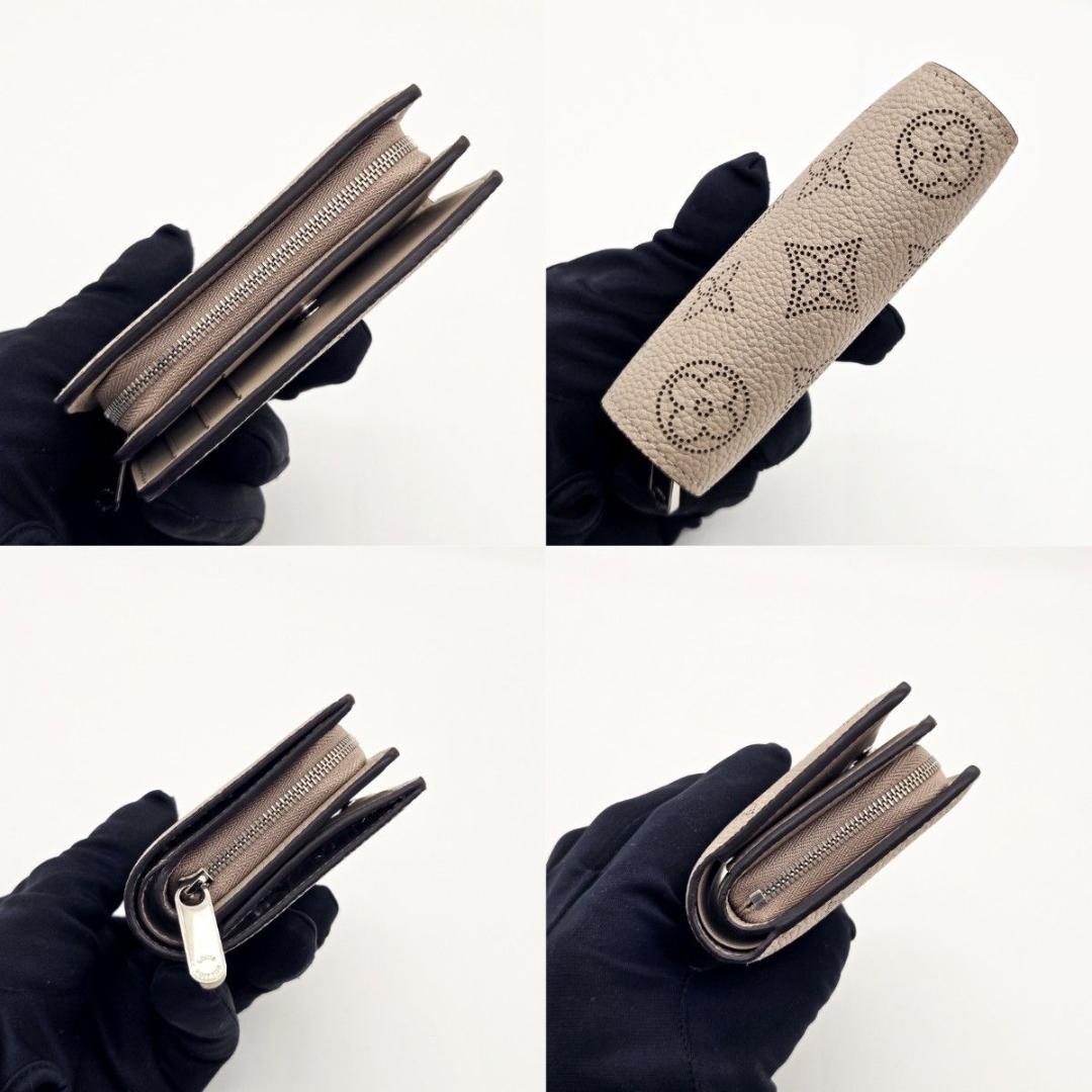 ☆kako☆ ヴィトン 財布 マヒナ クレア ベージュ コンパクト A54