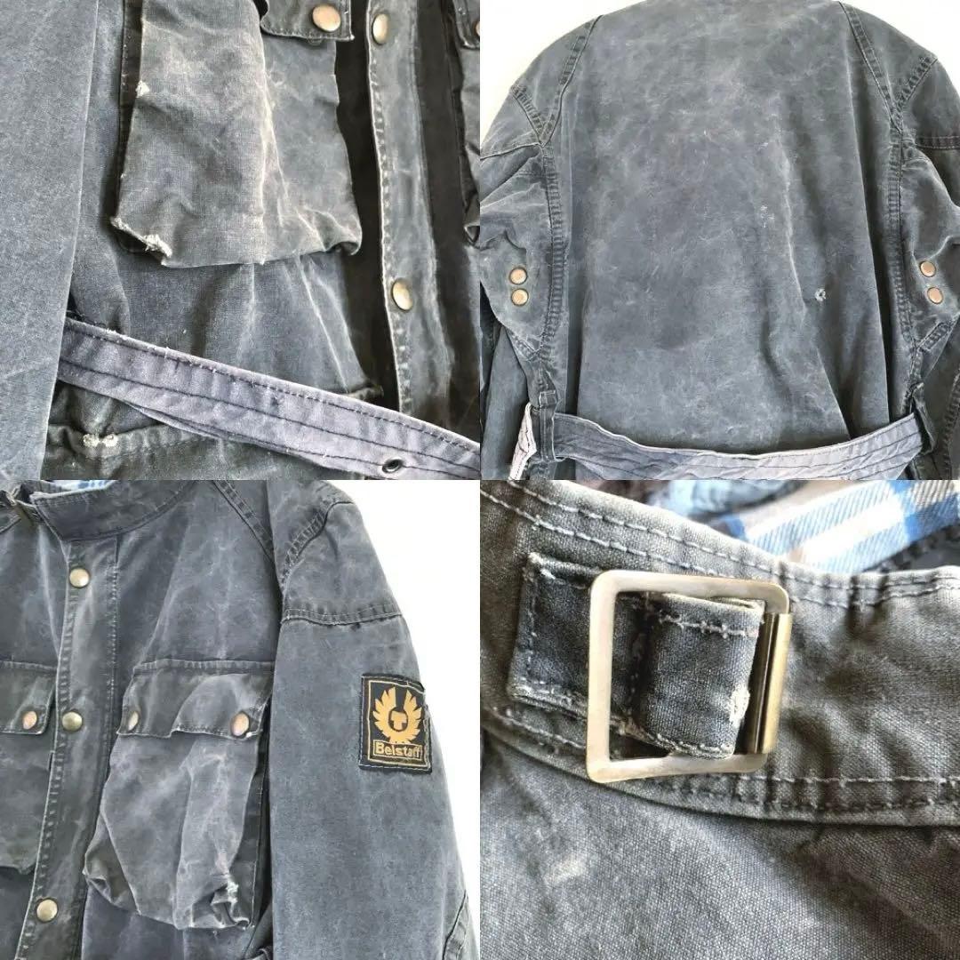 【希少】ベルスタッフ　オイルドジャケット　トライアルマスター　70s　着用感M