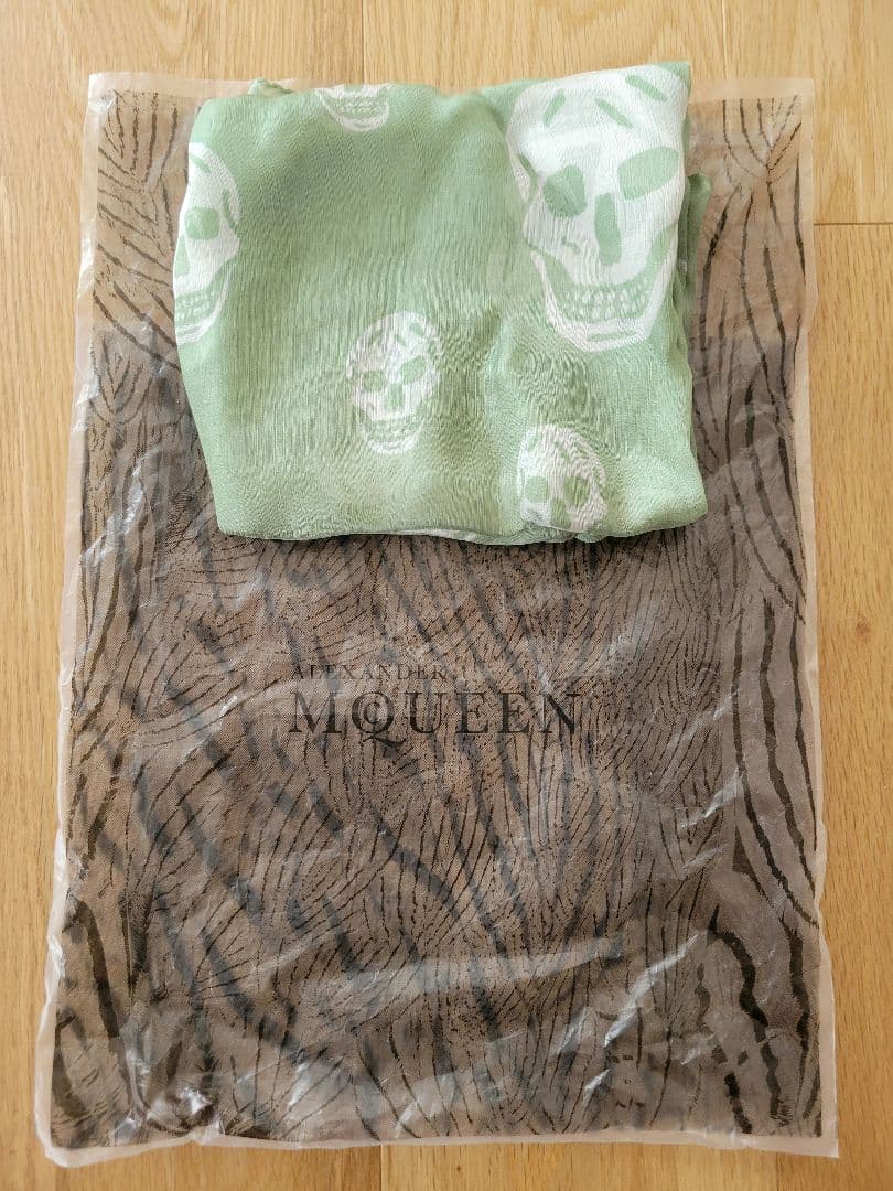 MRB アレキサンダーマックイーン スカーフ スカル