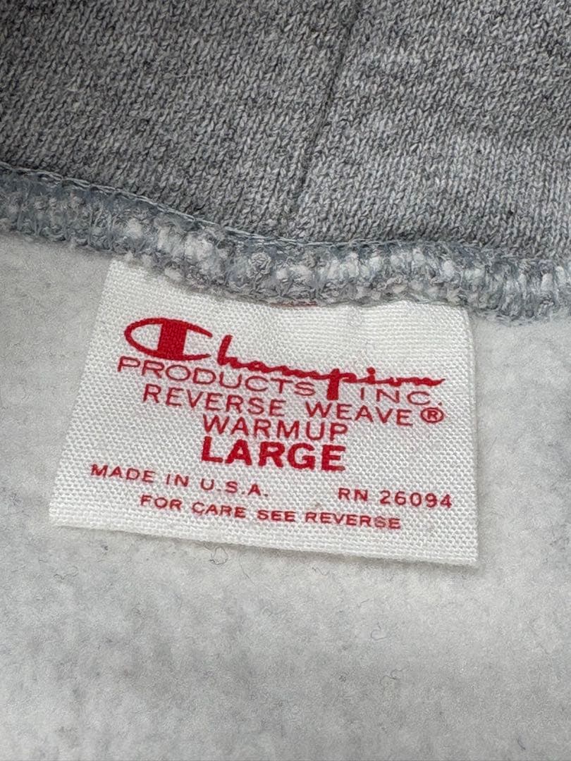 【赤単タグ】USA製Champion Reverse weaveパーカー L