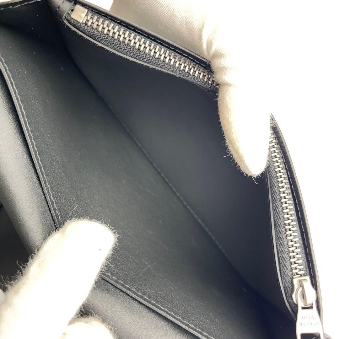 ✨新品同様✨ルイヴィトン ダミエ アンフィニ ポルトフォイユ ブラザ 長財布 黒