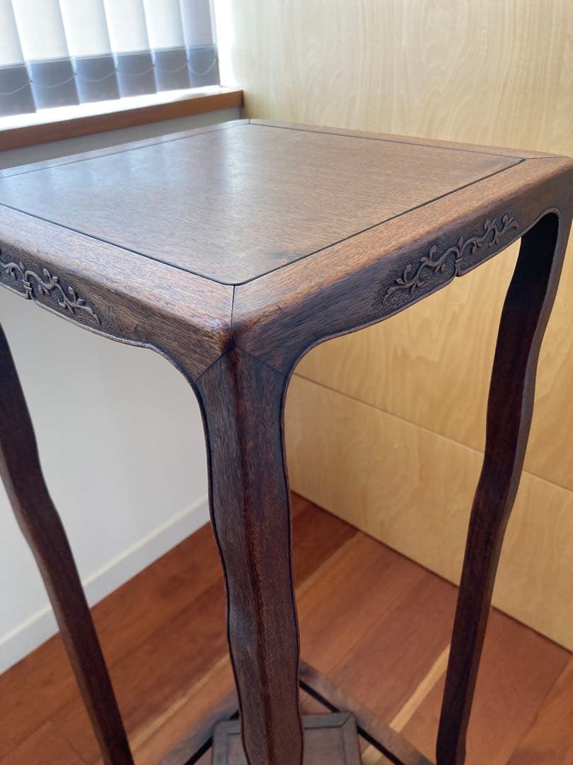 骨董　飾り棚　花台