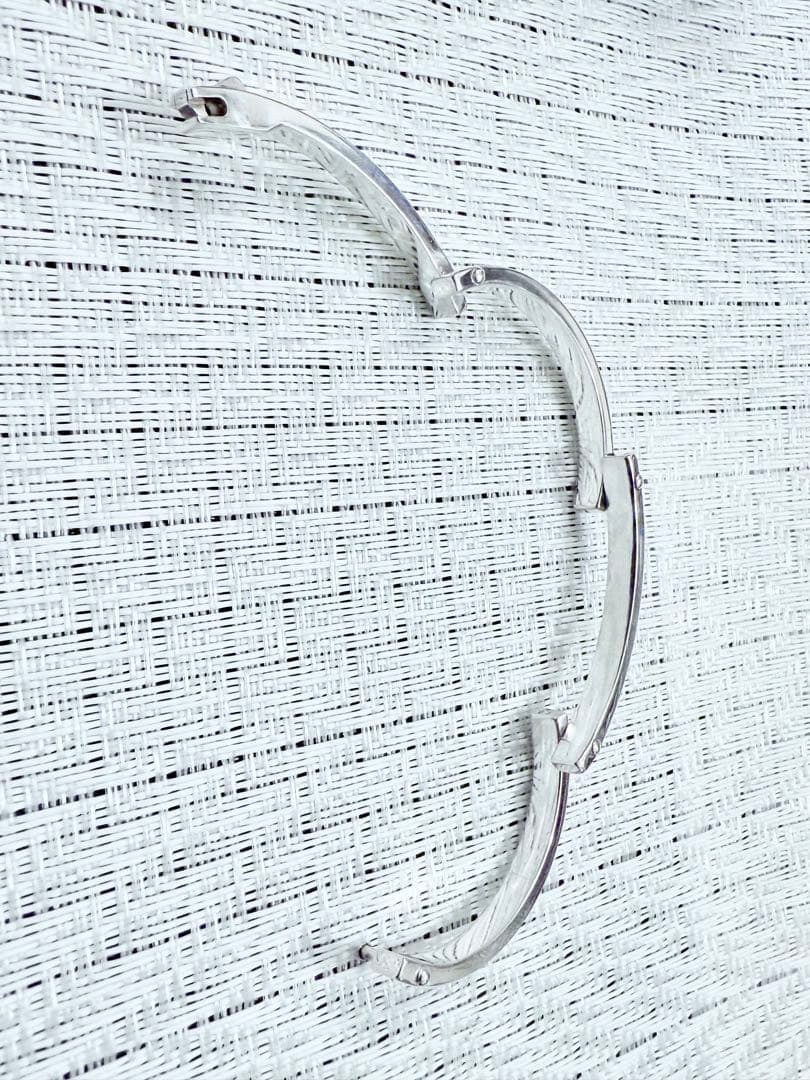 グッチ　バングル　ブレスレット　G ロゴ シルバー 925 バングル