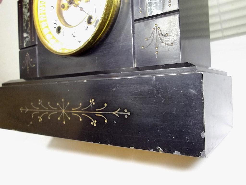 精工舎 ゼンマイ機械式 振り子 置時計 戦前 稼働品 ボンボン時計 アンソニア