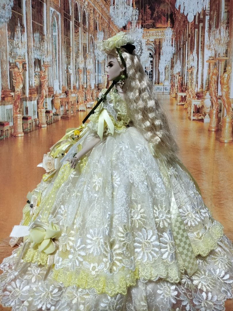 ポピーパーカー、ファッションロイヤリティ、バービーsizeのアウトフィット