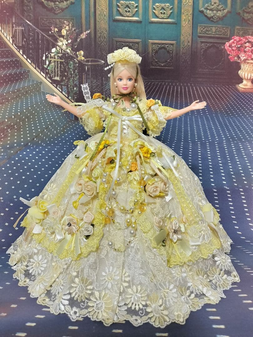 ポピーパーカー、ファッションロイヤリティ、バービーsizeのアウトフィット