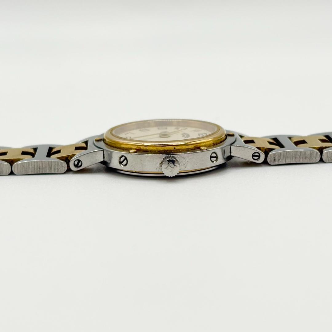 303●美品● HERMES エルメス クリッパー レディース アイボリー