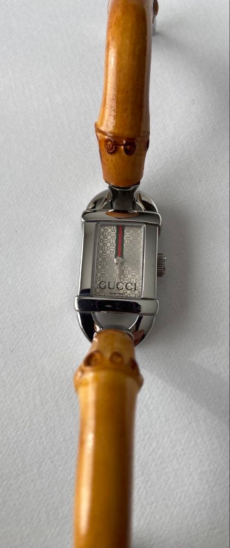 GUCCI グッチ 6800L バンブーバングル レディース 腕時計