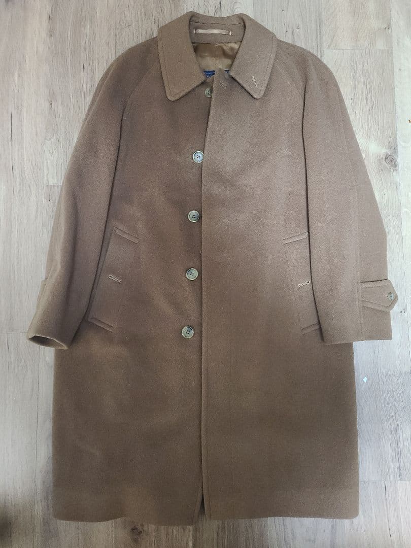 送料無料 BURBERRY バーバリー ブラウン チェスターコート