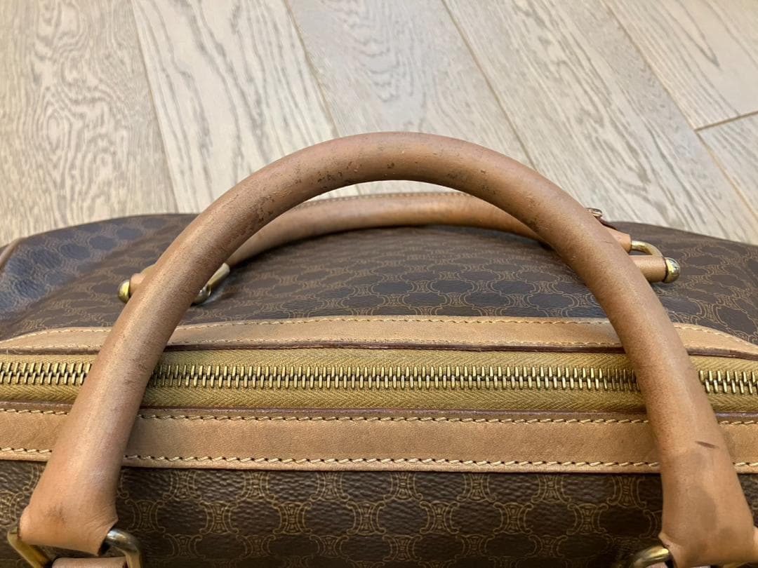 ⭐良品・定番⭐ オールドセリーヌ マカダム柄 ミニボストンバッグ ヴィンテージ