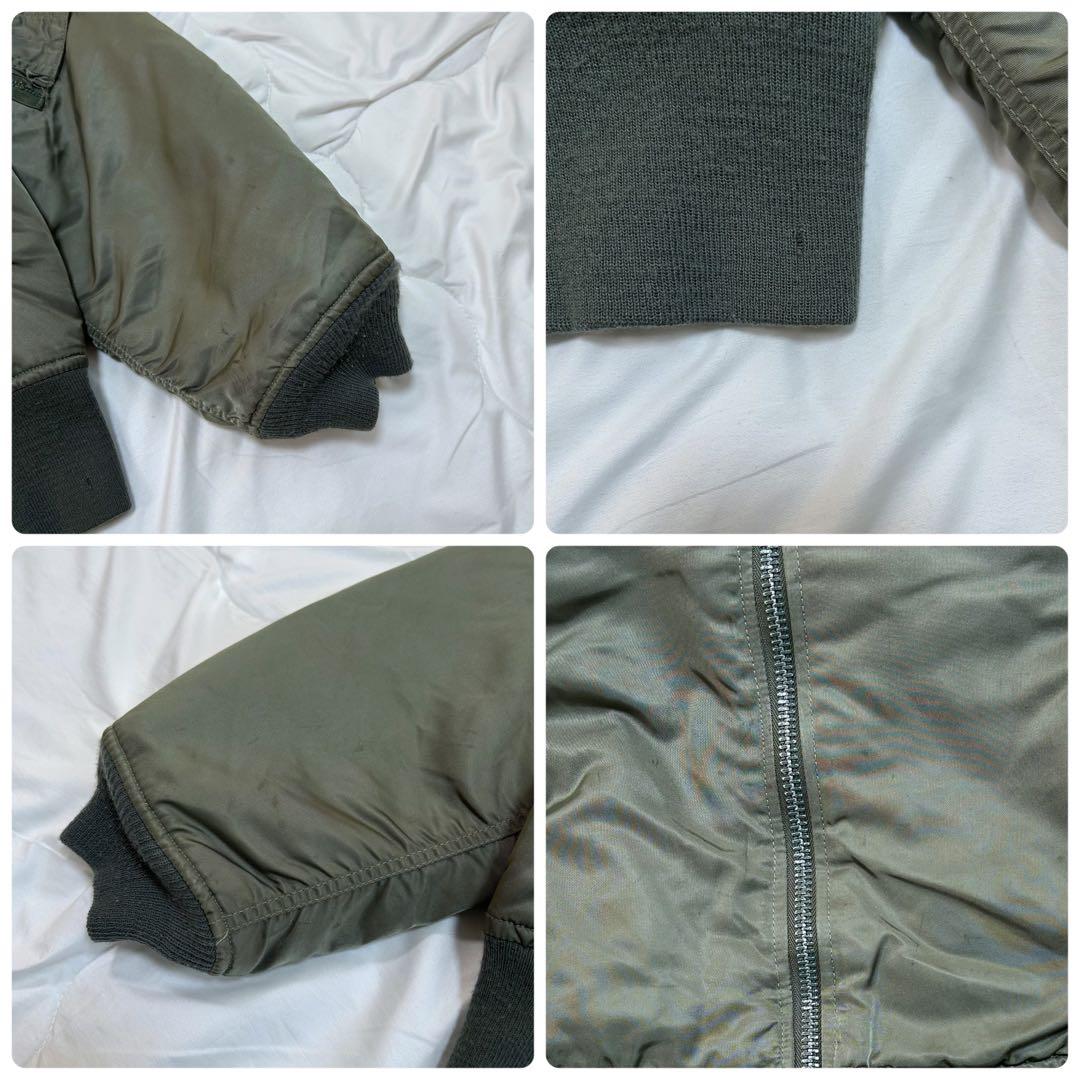 AVIREX アヴィレックス 胸タグ アーチロゴ MA-1 フライトジャケット