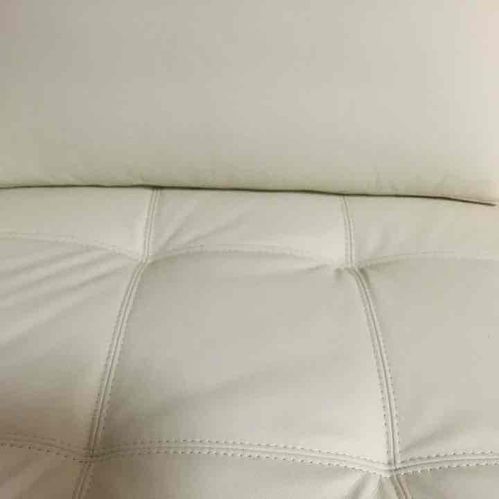 L字型ソファー保証証5年付き。