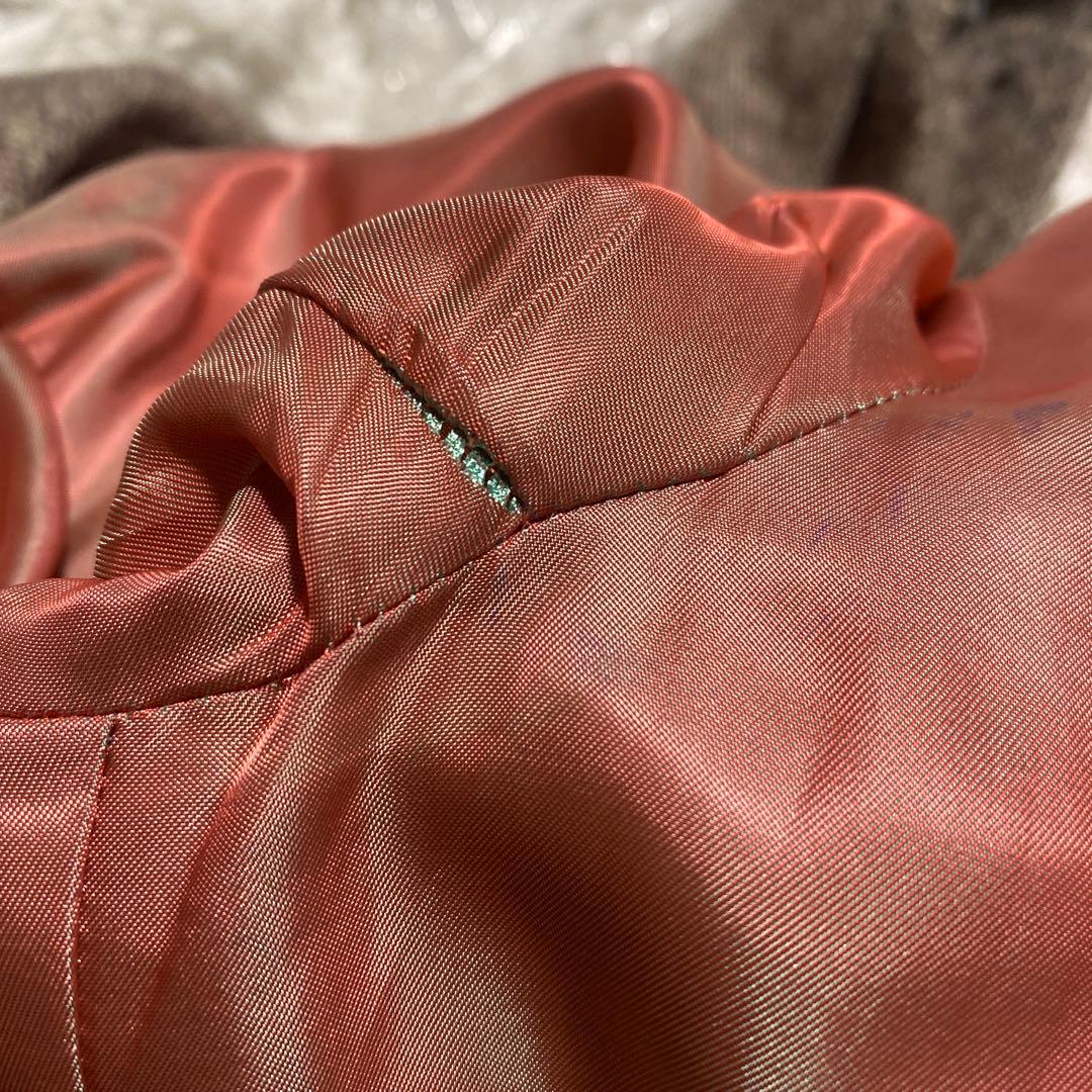 食米過子 ポールスミス　ツイード　ベルト　アンゴラ混　ブラウン　スリット