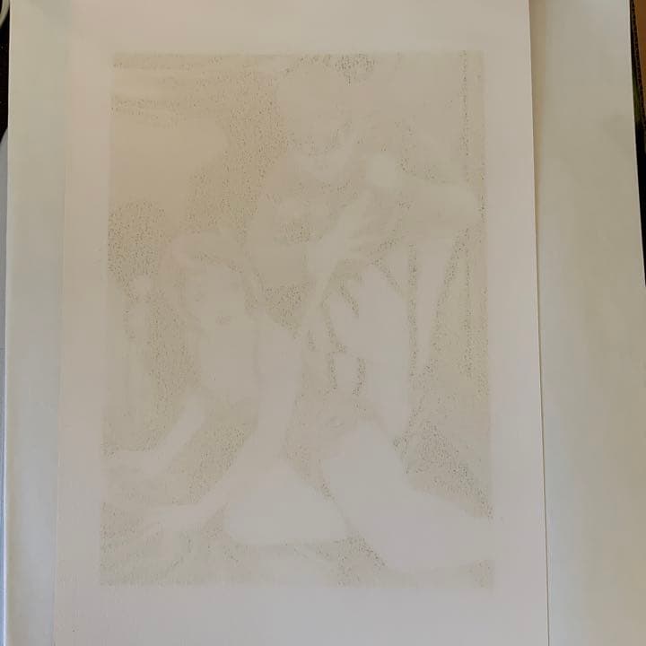 丸尾末廣　リトグラフ　　47/300 青林堂　サイン入り