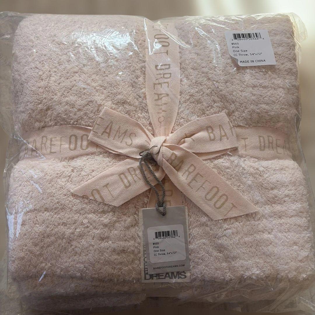 【新品・未使用】ベアフットドリームス コージーシックスローブランケット B503