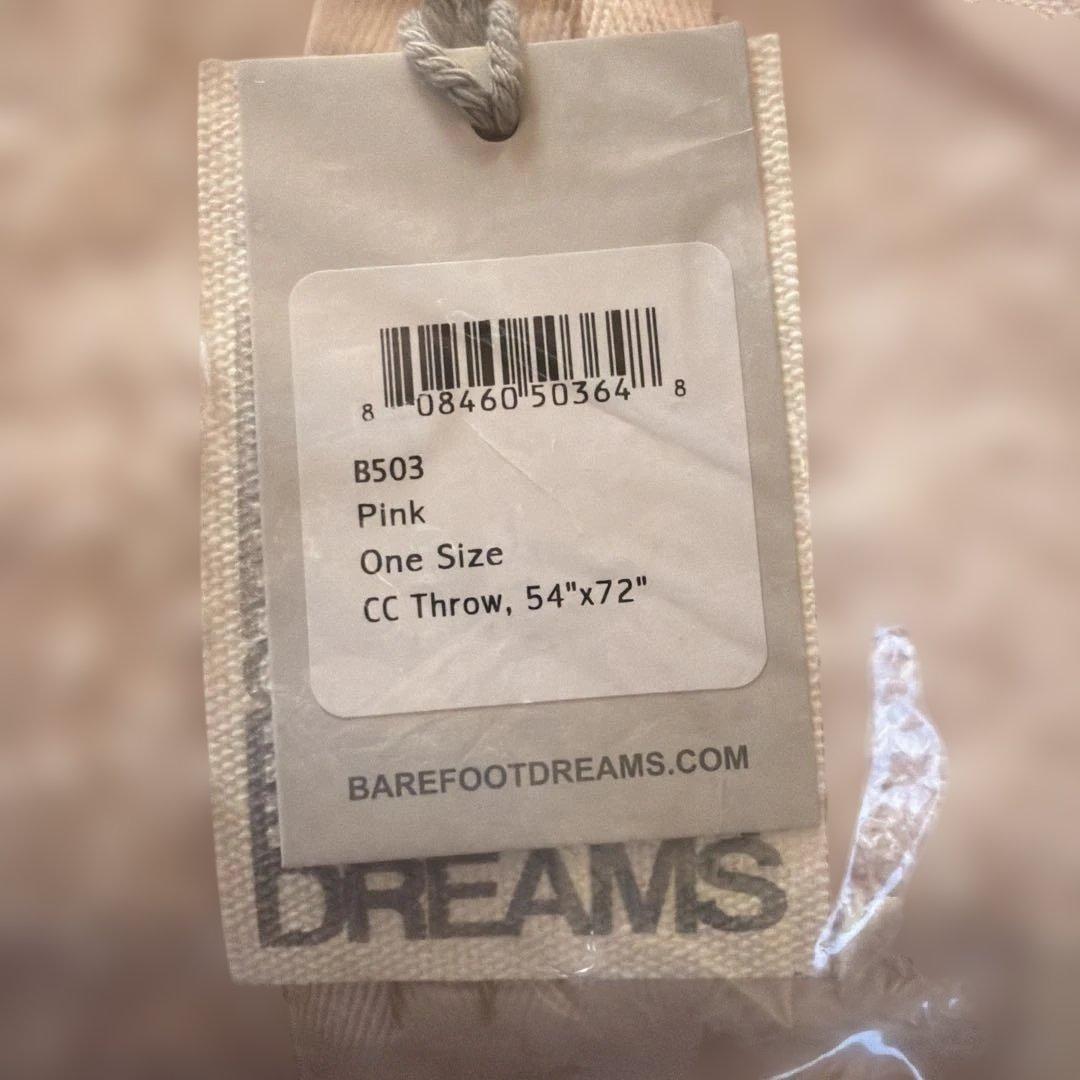 【新品・未使用】ベアフットドリームス コージーシックスローブランケット B503