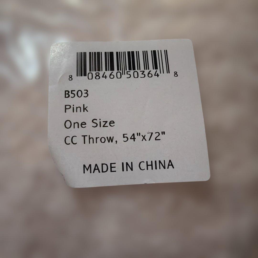 【新品・未使用】ベアフットドリームス コージーシックスローブランケット B503