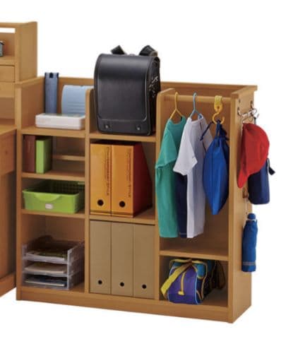 イトーキ　リーモ　収納　お片付けラック　NAS-R10-81　ティーブラウン