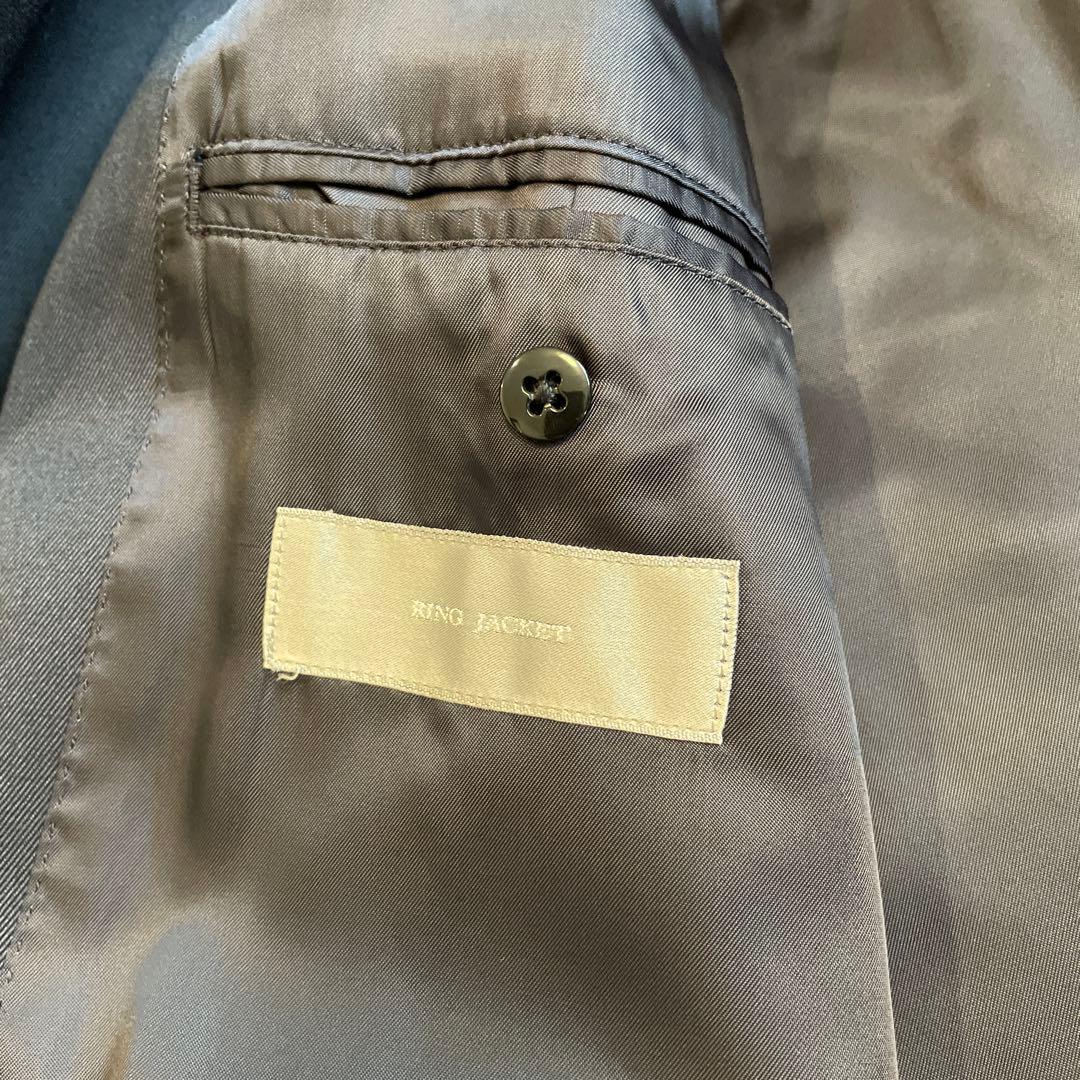 RING JAKET トレンチコート　サイズ52 ネイビー