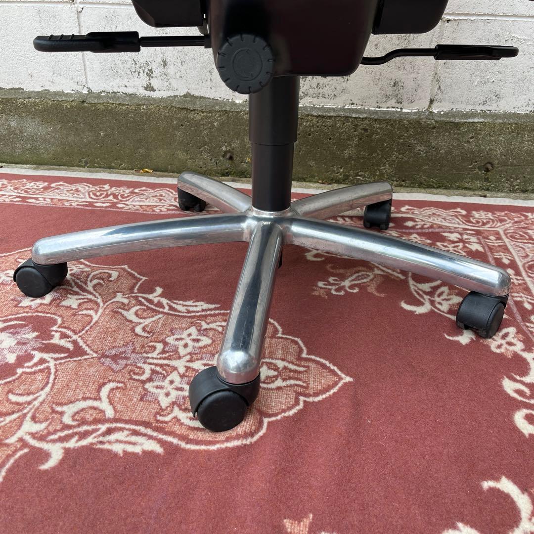 高品質◾️内田洋行 UCHIDA 布張り ハイバックチェア 役員チェア