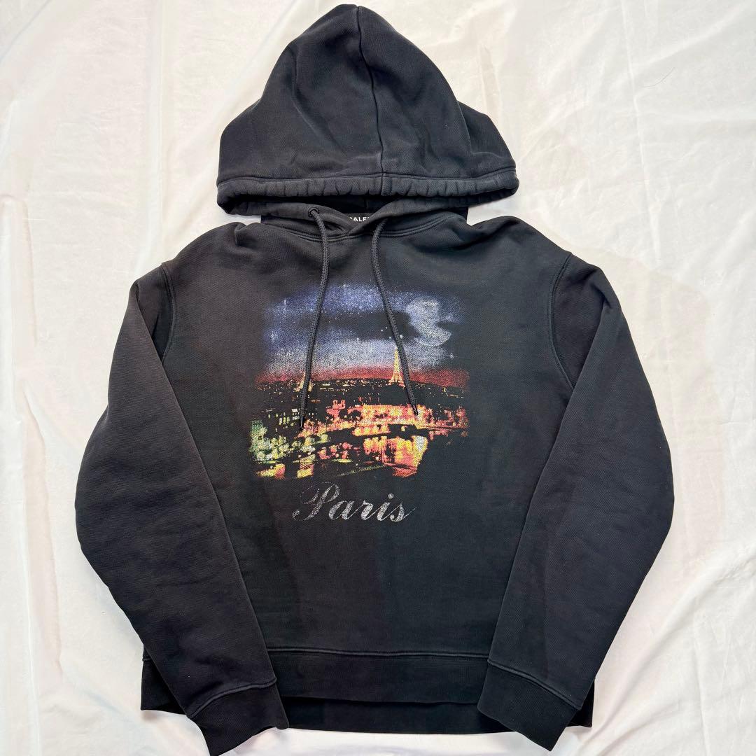 balenciaga paris night view パリ夜景 ロゴ パーカー