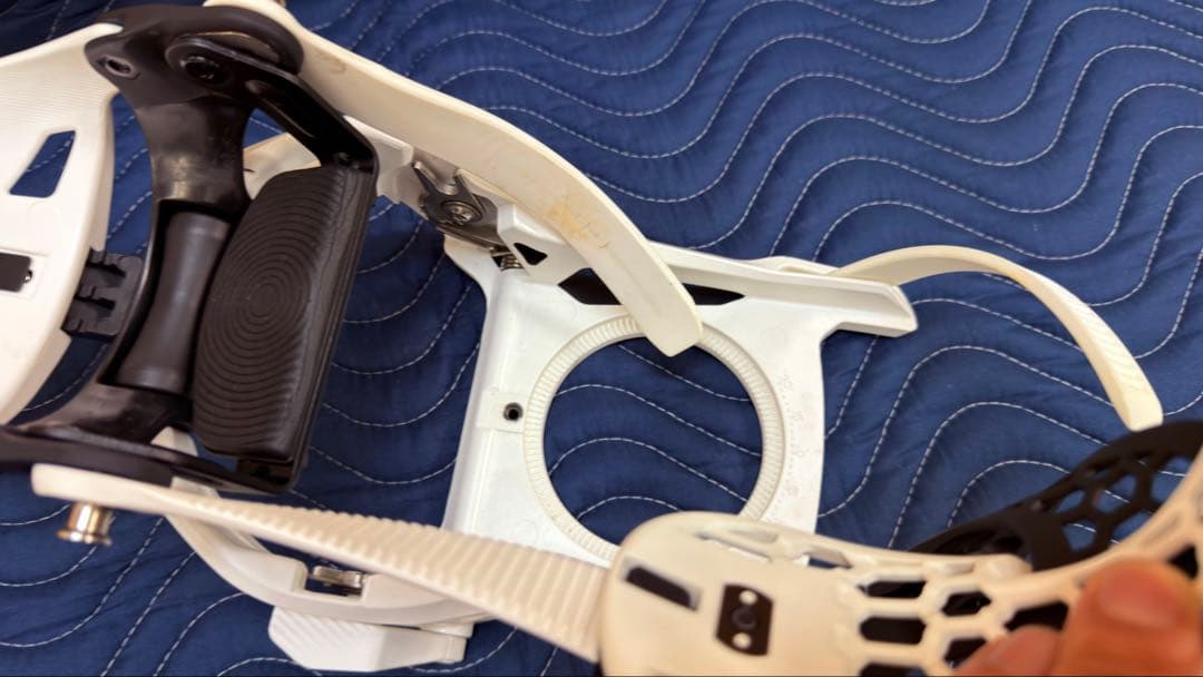 NIDECKER SUPERMATIC 23年モデル ビンディング ホワイト M