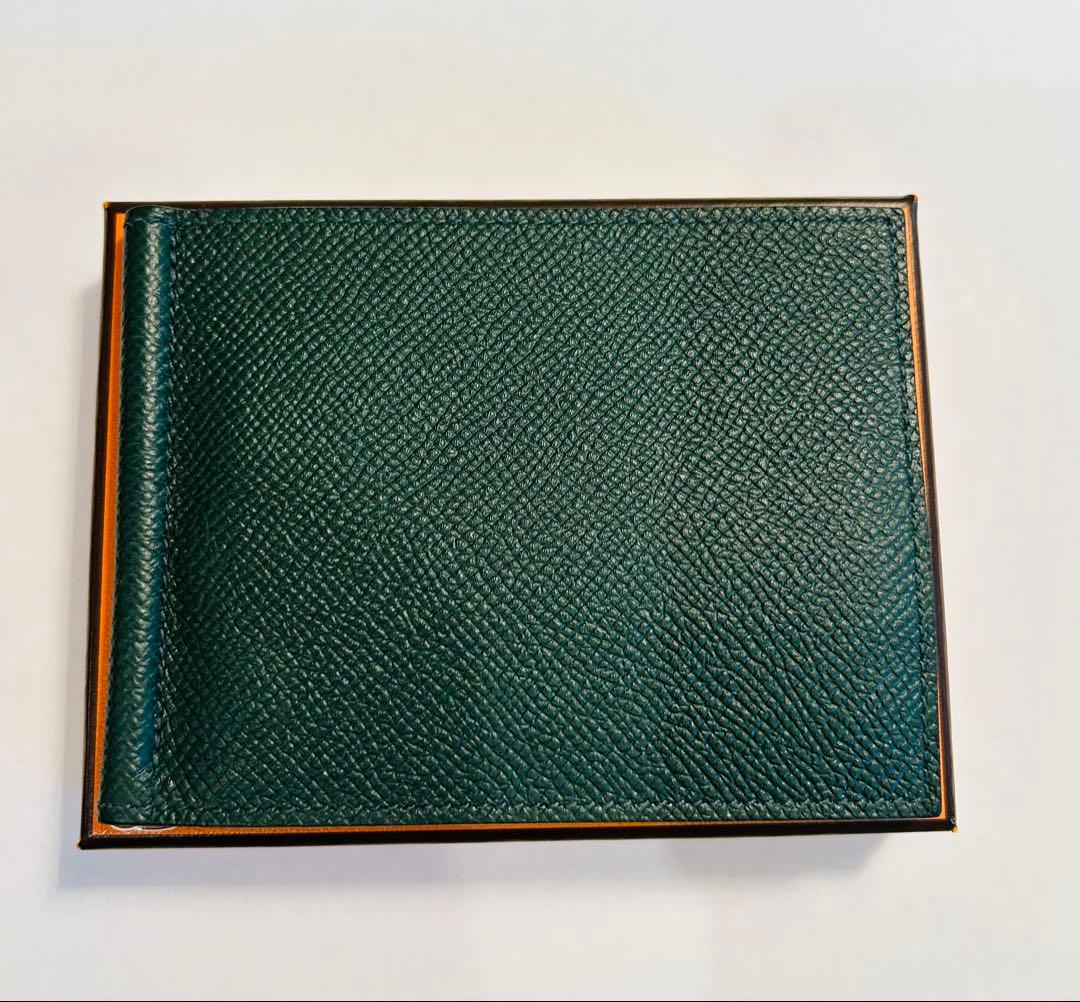 HERMES ポーカー マネークリップ　美品　正規品　T刻印　箱付き