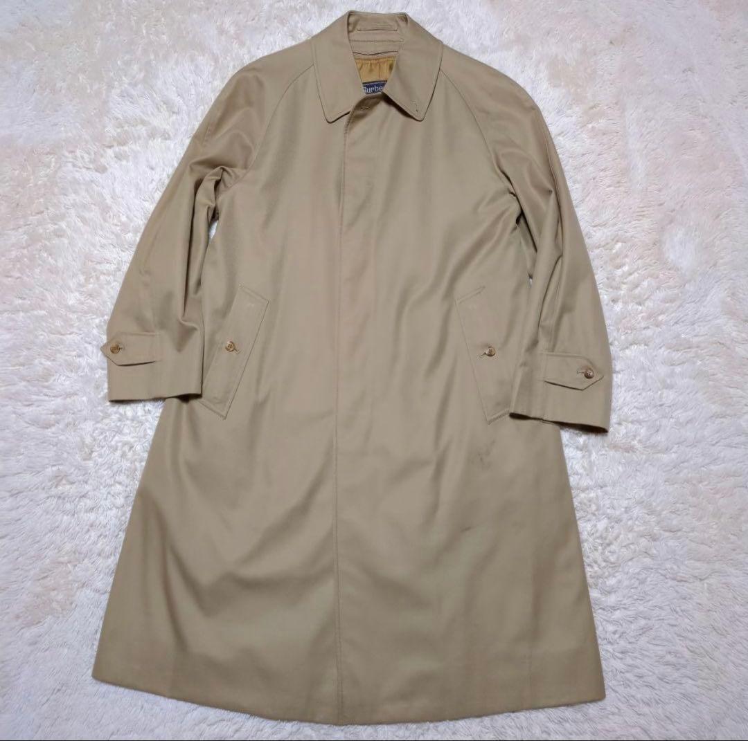 【現地買付け】BURBERRY ライナー付きステンカラーコート L ベージュ
