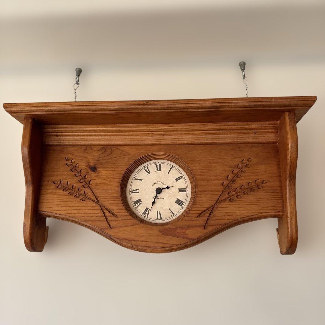 K.factory 掛時計 木製