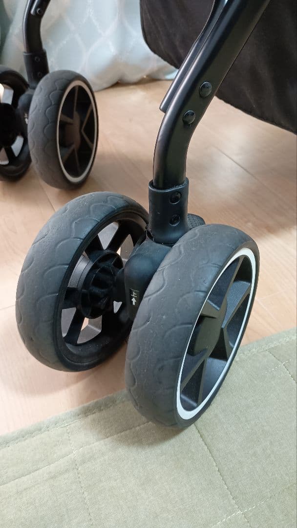 カトージ　2人でゴー 縦型 スリム 2人乗り ブラック