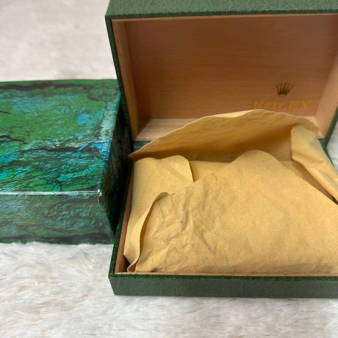 ROLEX 時計用緑色空箱と説明書　2組セット