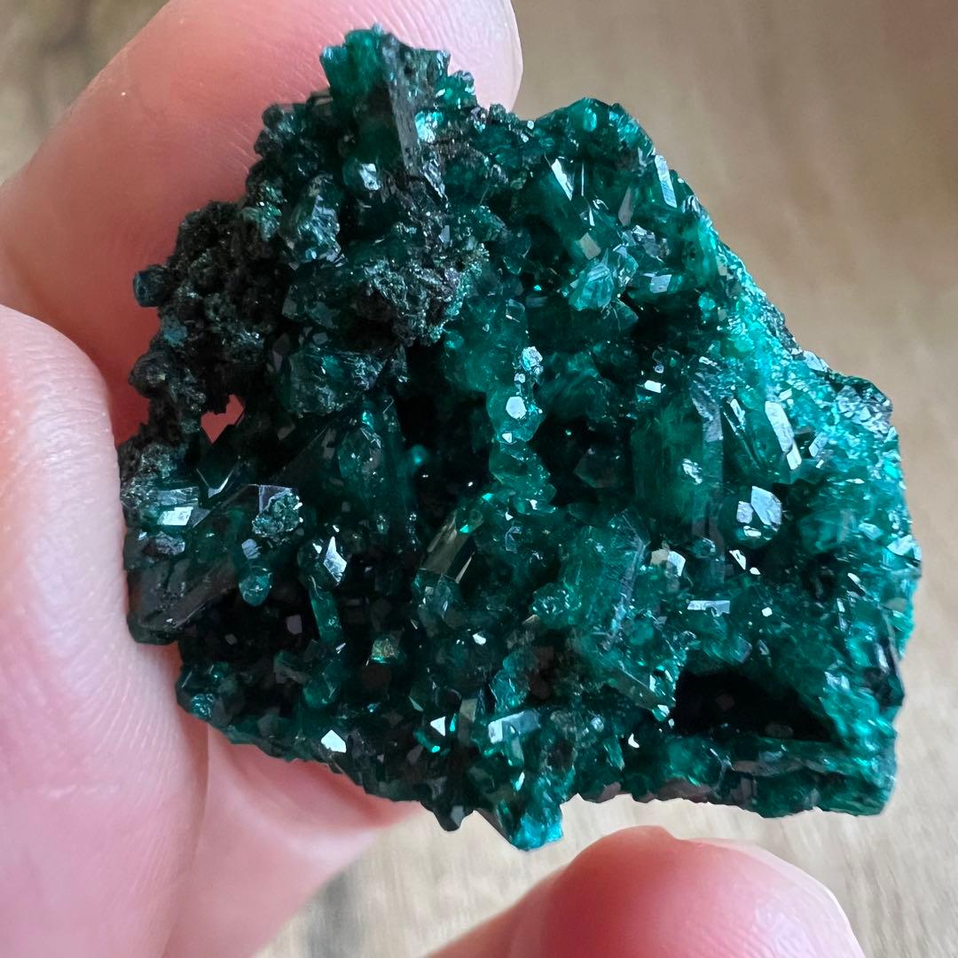 ダイオプテーズ  A2 鉱物 標本 原石