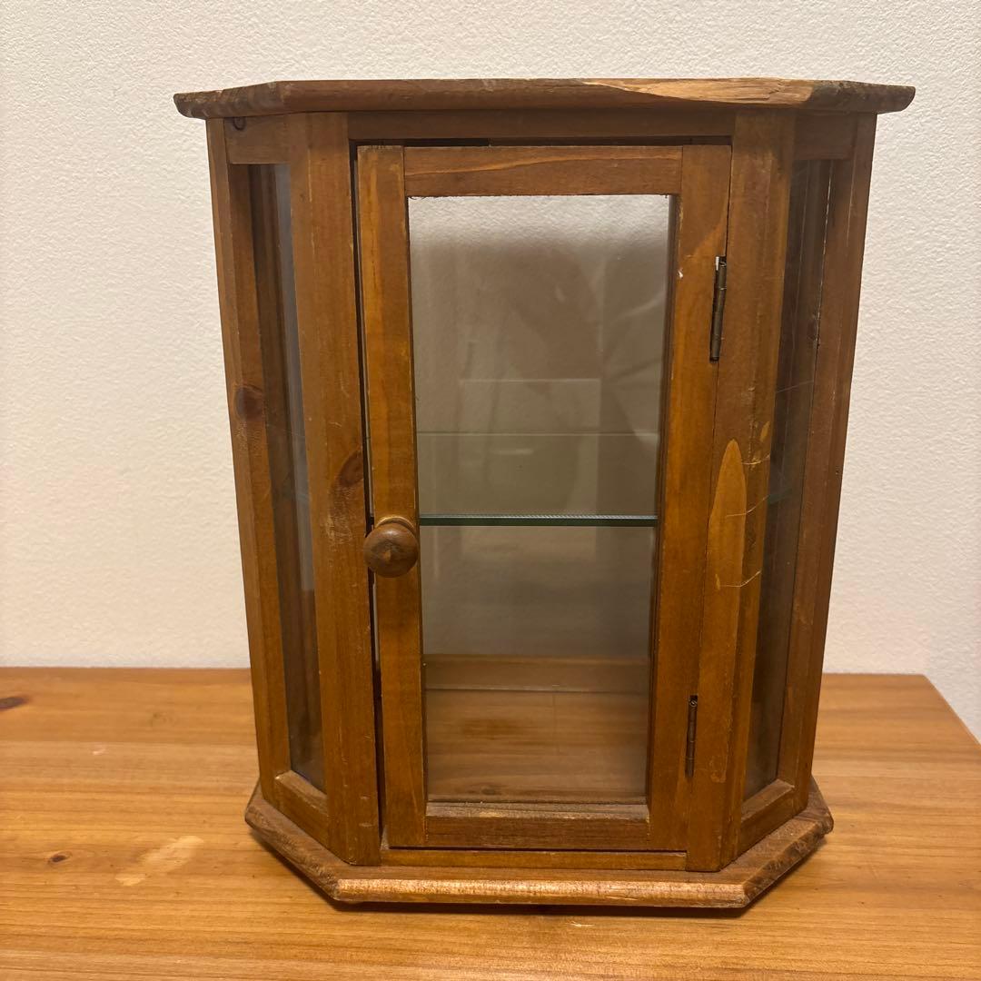 アンティーク調　キャビネット　ラック　セット