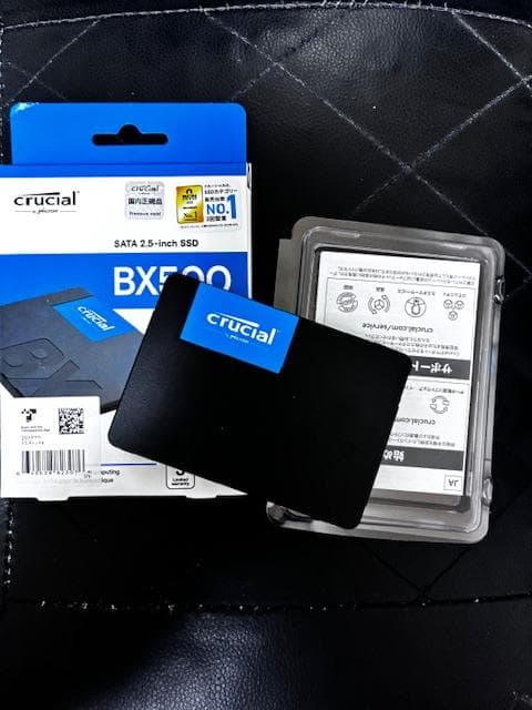 稼働0時間 CRUCIAL SSD 1TB CT1000BX500SSD