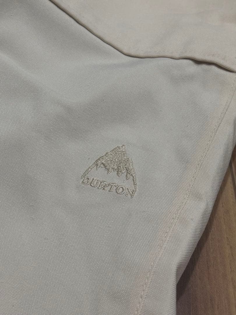 【BURTON】ビブパンツ M クリーム色