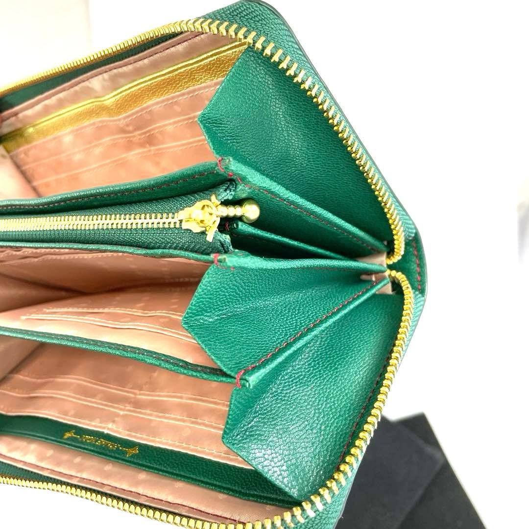 FRAME WORK フレームワーク　ラウンドファスナー　財布　ロングウォレット